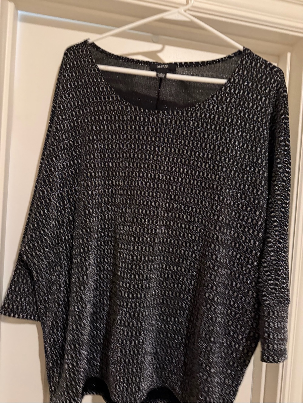 Alfani Black & Silver